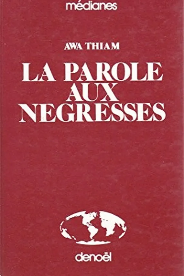 Capa de La Parole aux négresses