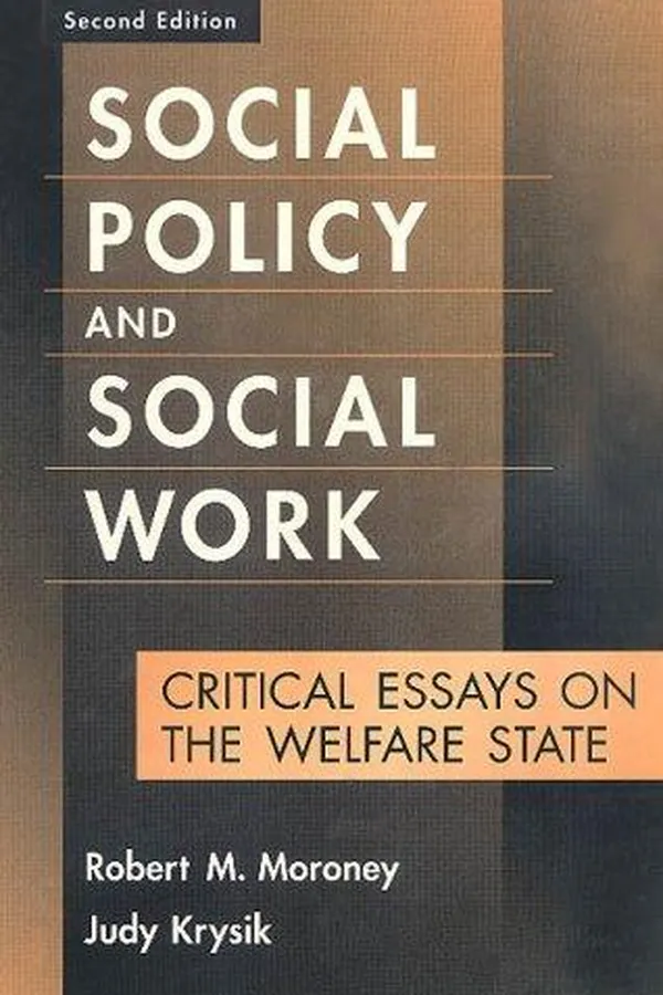 Capa de Social policy and social work