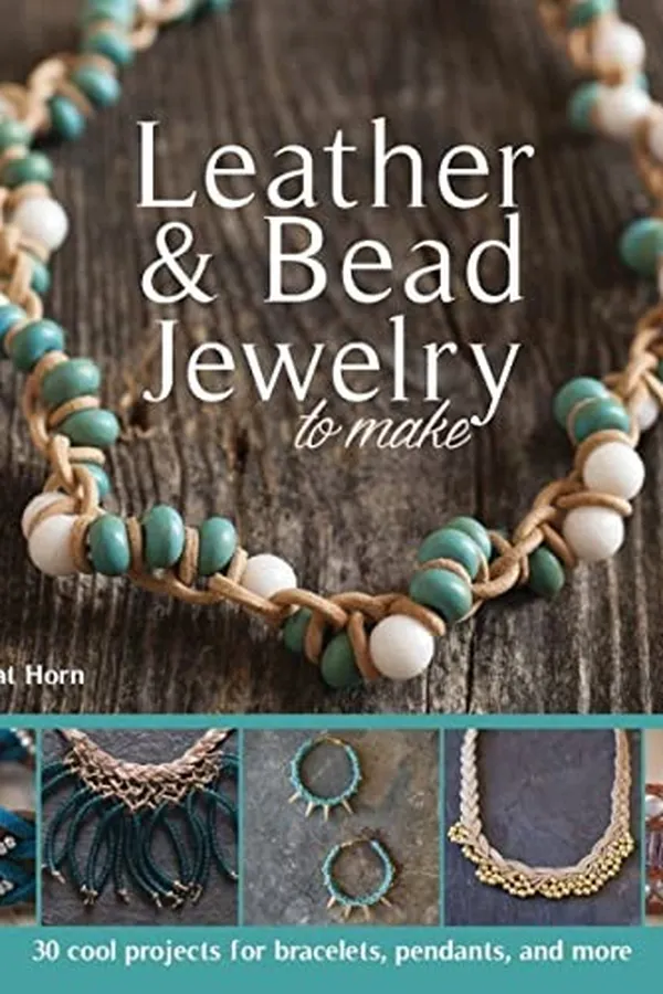 Capa de Leather & bead jewelry to make