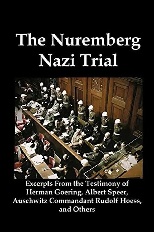 Capa de The Nuremberg Nazi trial