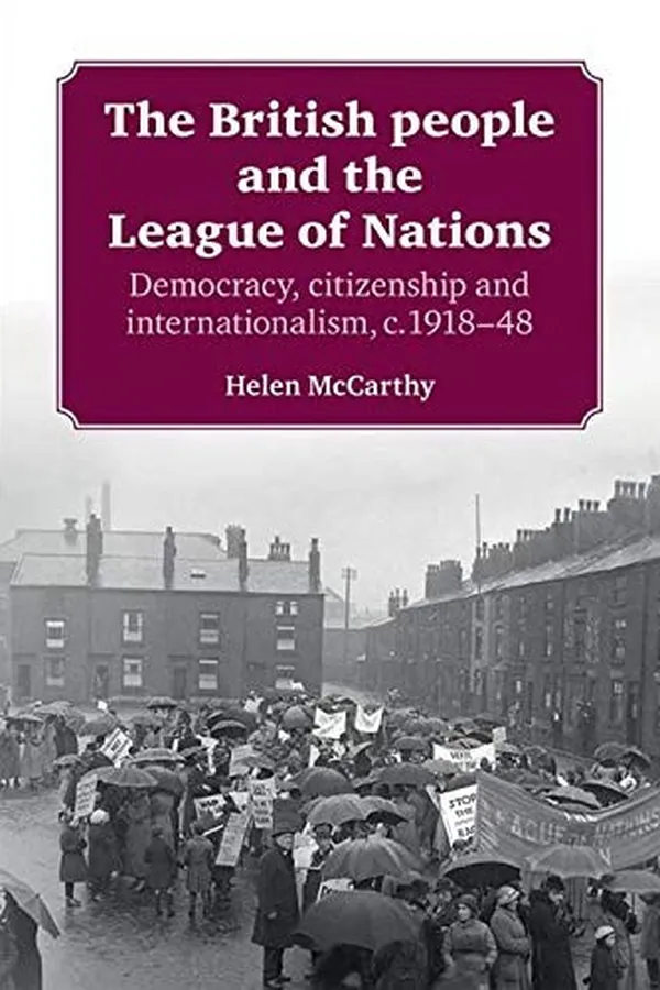 Capa de The British people and the League of Nations