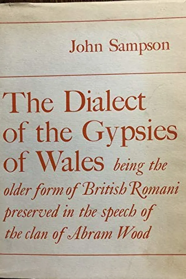 Capa de The dialect of the gypsies of Wales