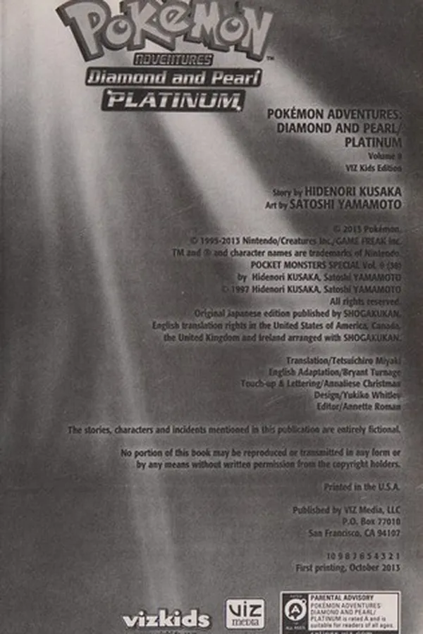 Capa de Pokémon adventures