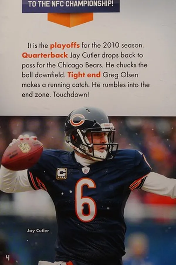 Capa de Chicago Bears