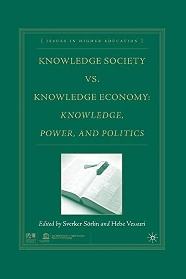 Capa de Knowledge society vs. knowledge economy