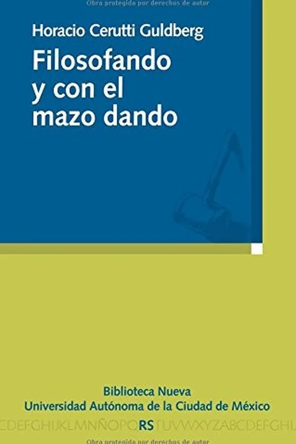 Capa de Filosofando y con el mazo dando