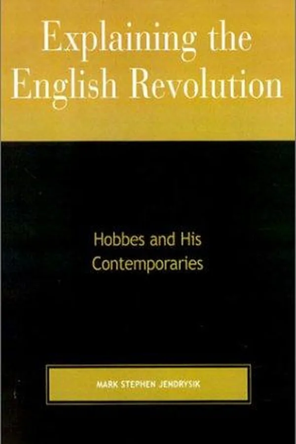 Capa de Explaining the English Revolution