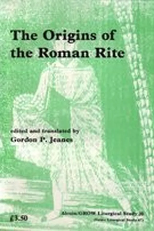 Capa de The origins of the Roman rite