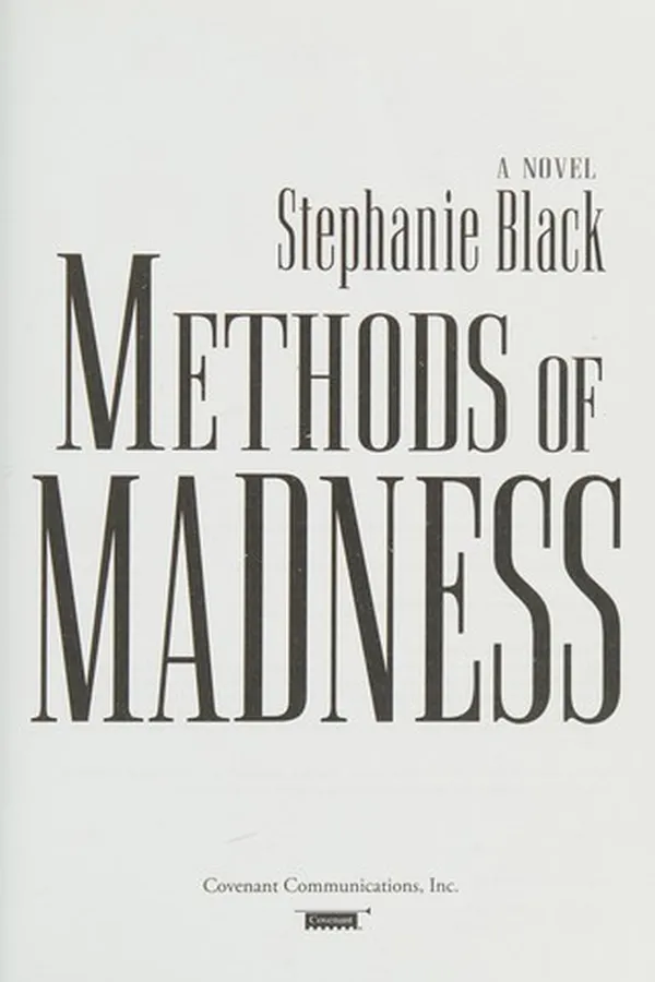 Capa de Methods of madness