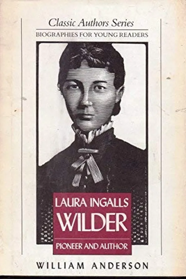 Capa de Laura Ingalls Wilder, pioneer and author