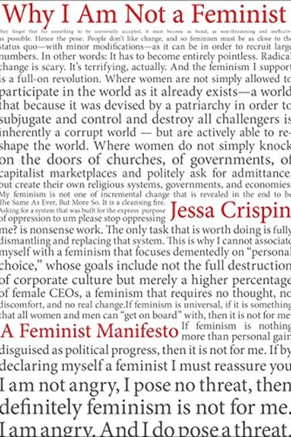 Capa de Why I am not a feminist