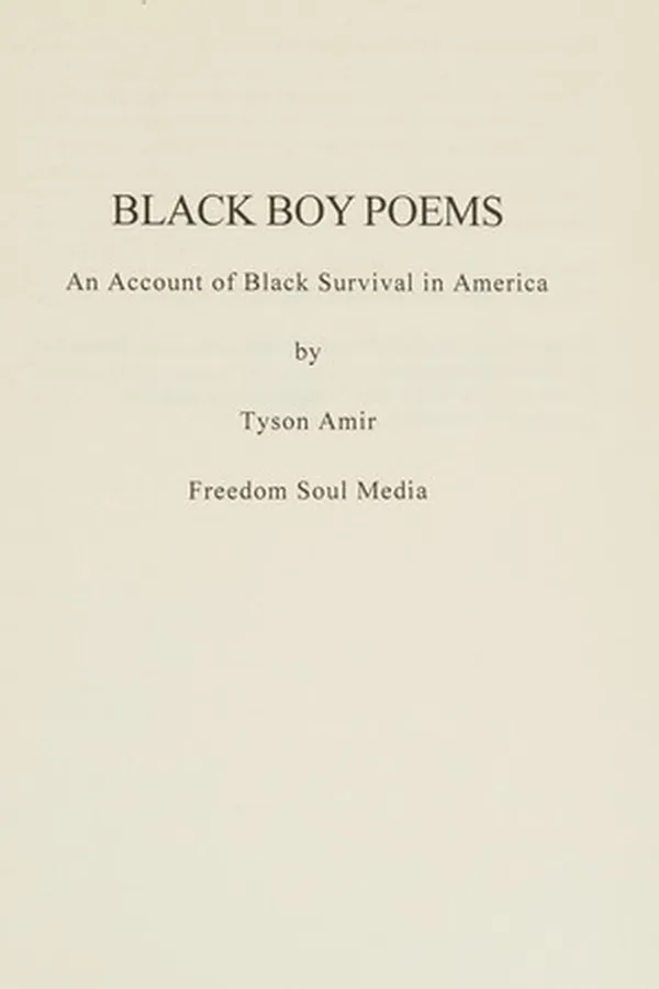Cover of Black boy poems