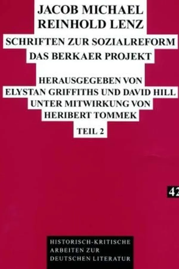 Capa de Schriften zur Sozialreform