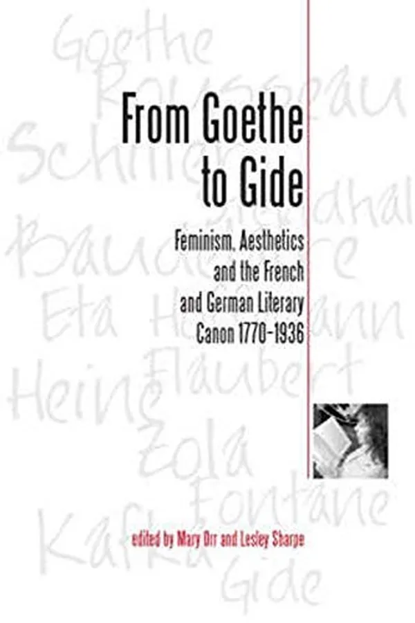 Capa de From Goethe to Gide