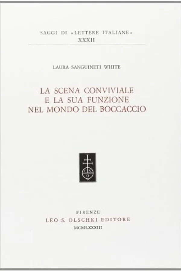 Capa de La scena conviviale e la sua funzione nel mondo del Boccaccio