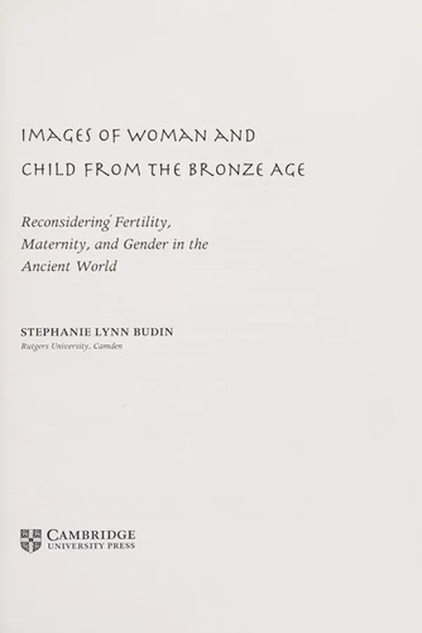 Capa de Images of woman and child from the Bronze Age
