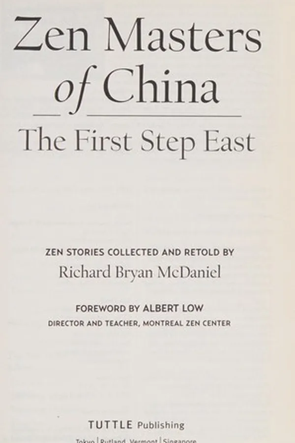 Capa de Zen masters in China