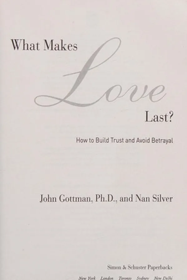 Capa de What makes love last?