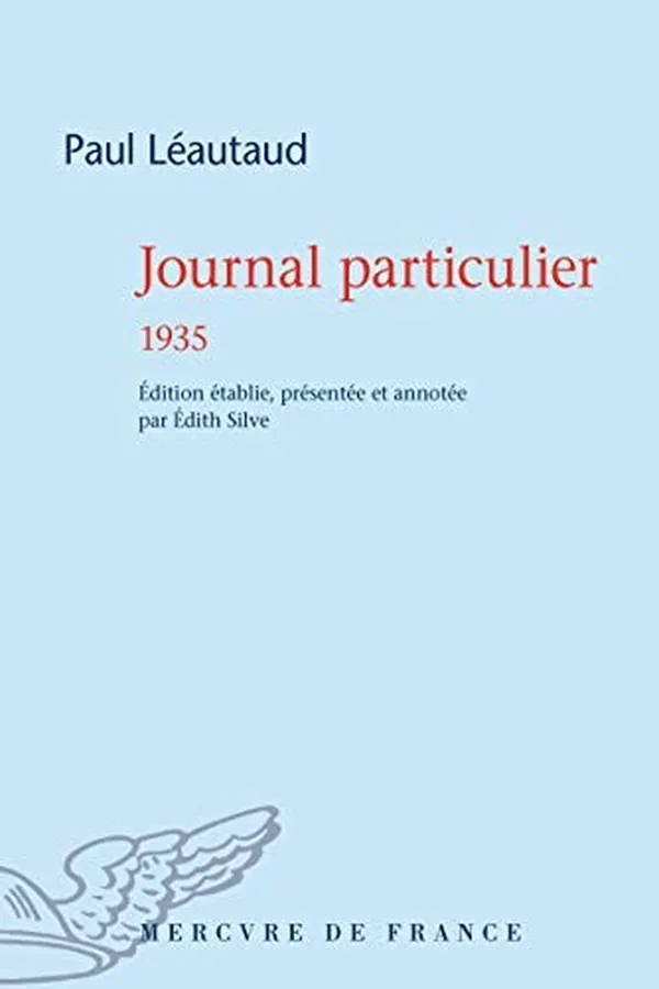 Cover of Journal particulier