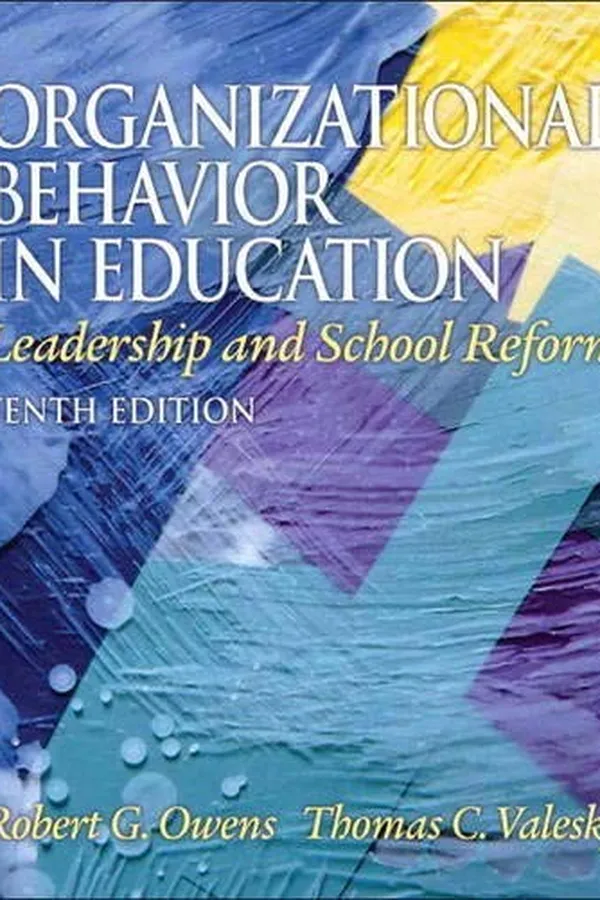 Cover of Organizational behavior in education