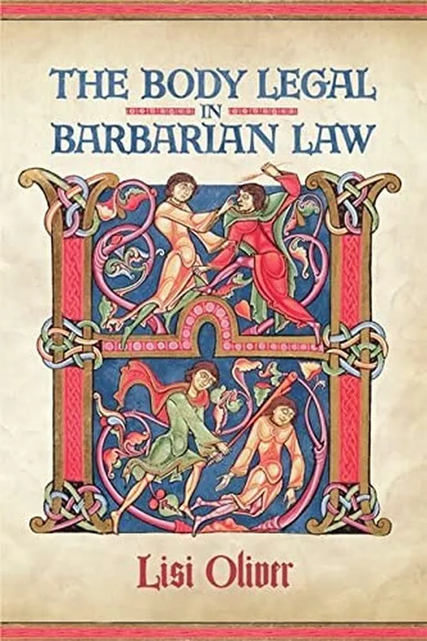 Capa de The body legal in barbarian law