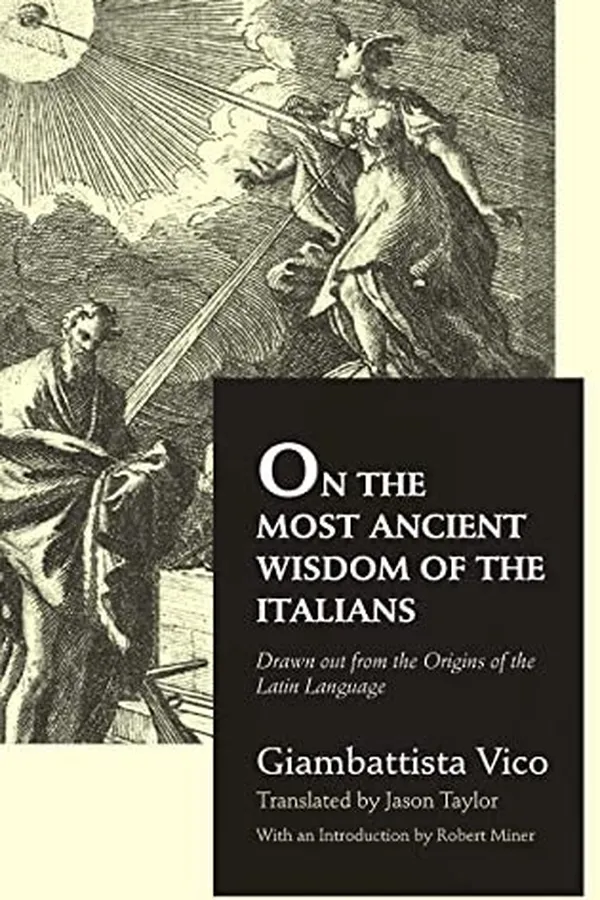 Capa de On the most ancient wisdom of the Italians