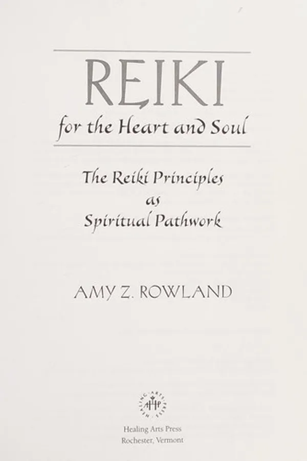 Capa de Reiki for the heart and soul