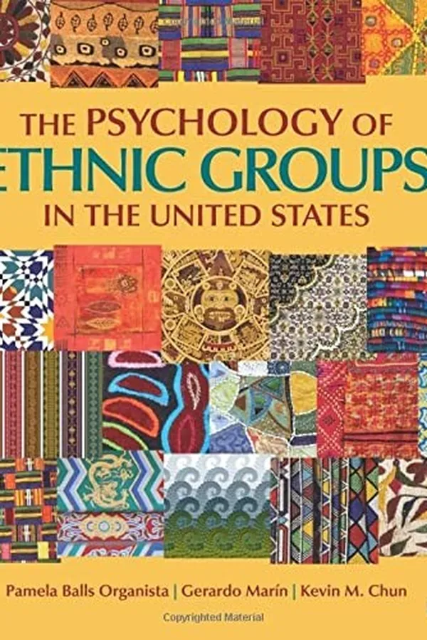Capa de The psychology of ethnic groups in the United States