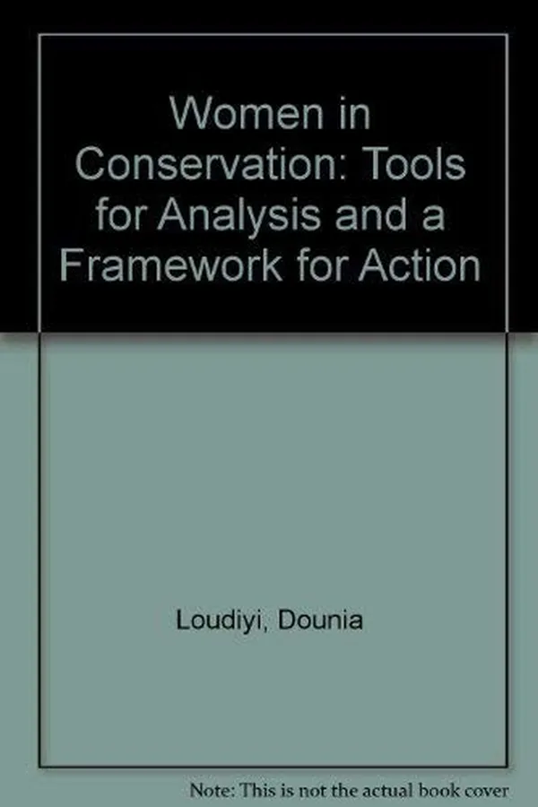 Capa de Women in conservation