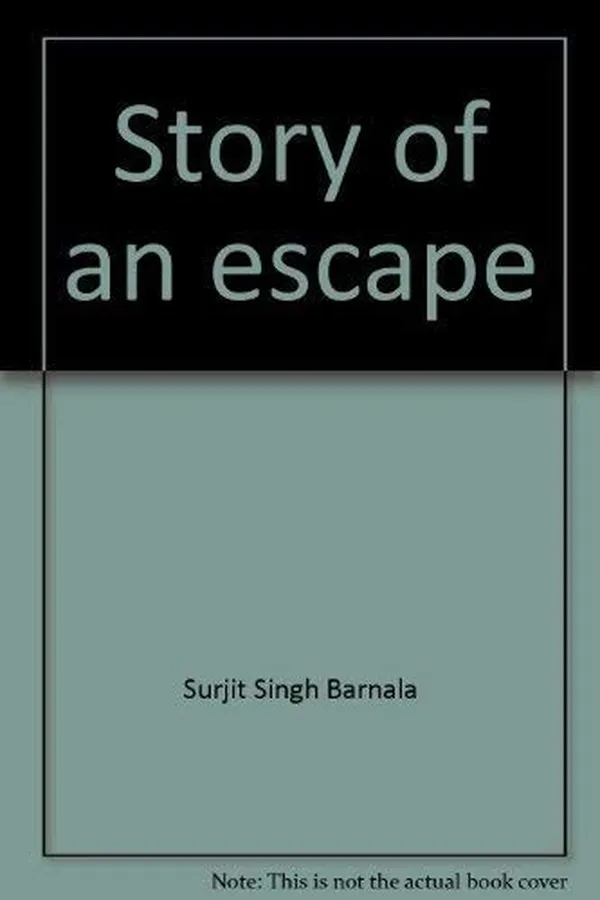 Capa de Story of an escape