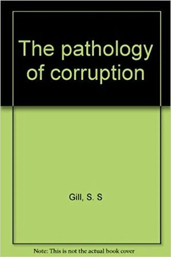 Capa de The pathology of corruption