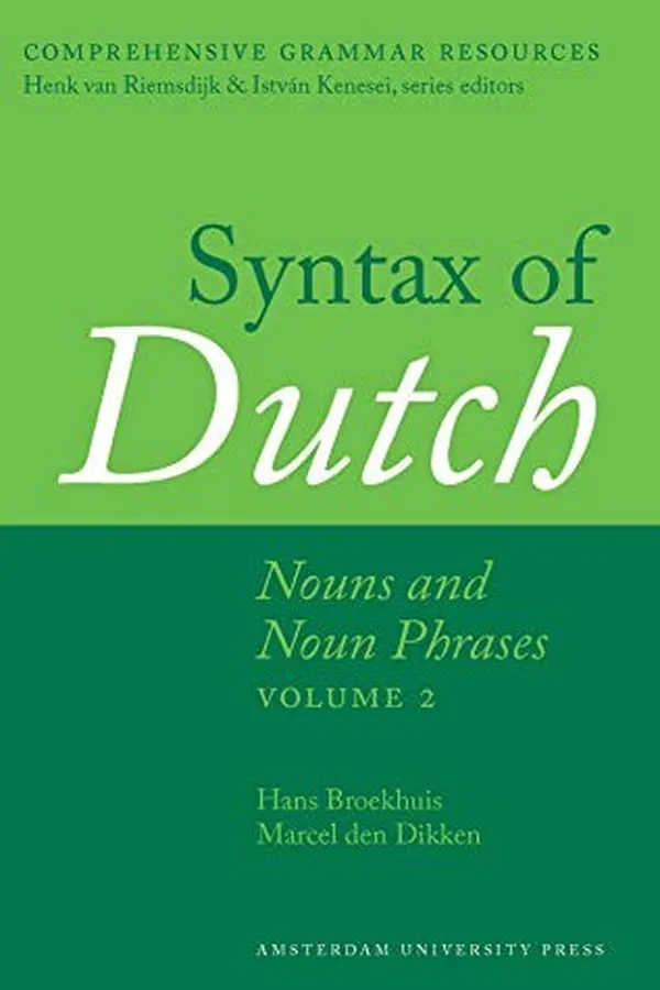 Cover of Syntax of Dutch