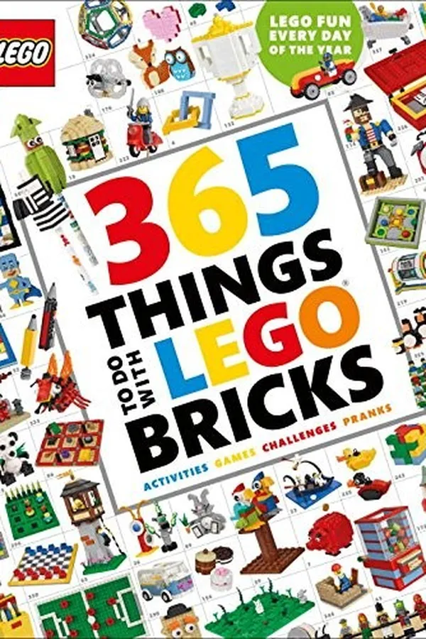 Capa de 365 things to do with lego bricks