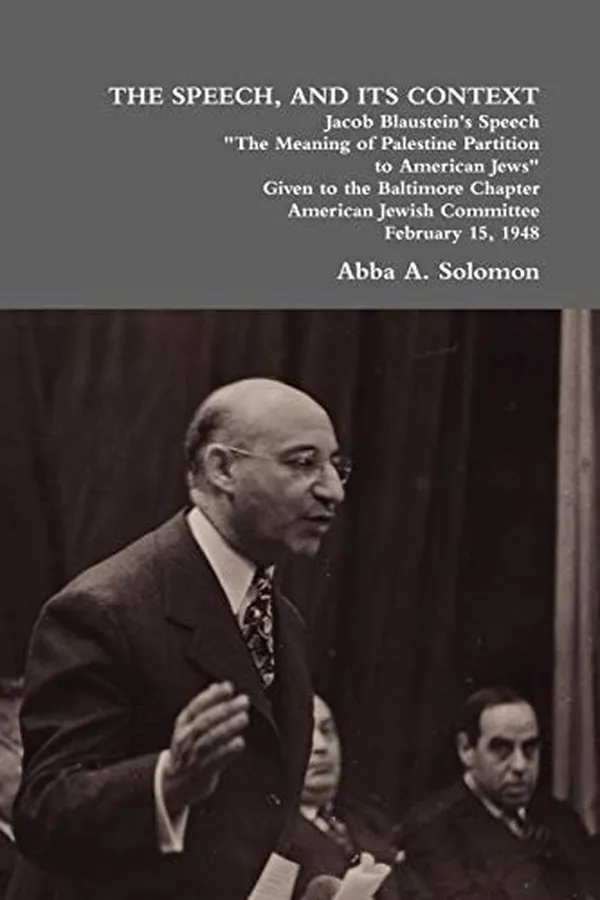 Cover of The speech, and its context
