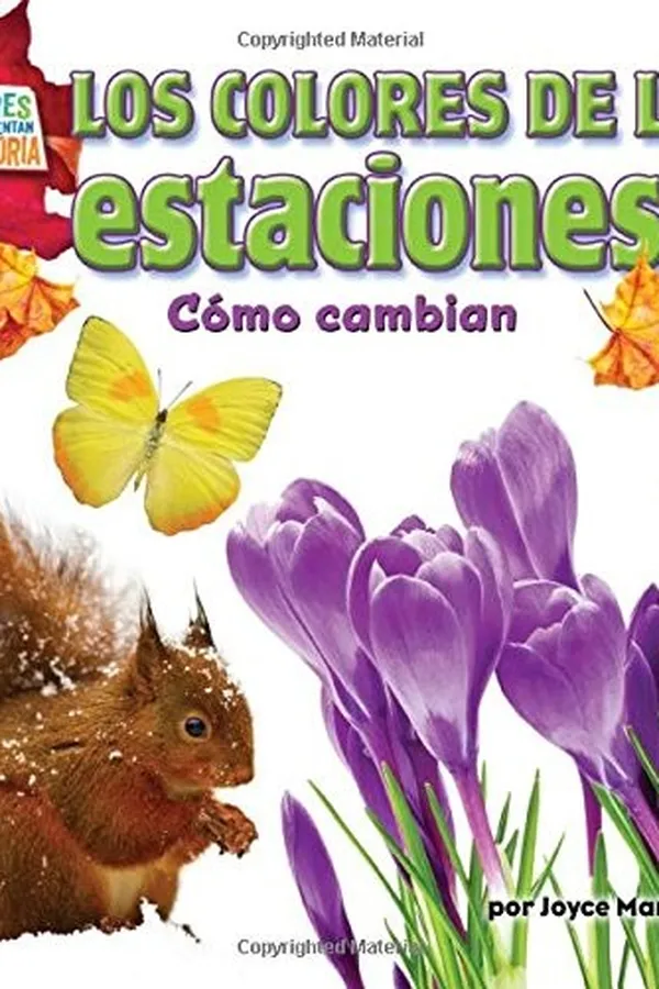 Capa de Los colores de las estaciones