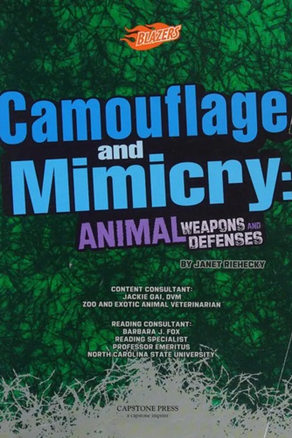 Capa de Camouflage and mimicry