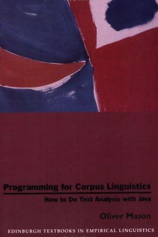 Cover of Programming for Corpus Linguistics