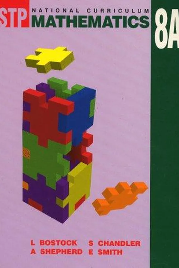 Capa de STP National Curriculum mathematics 8A