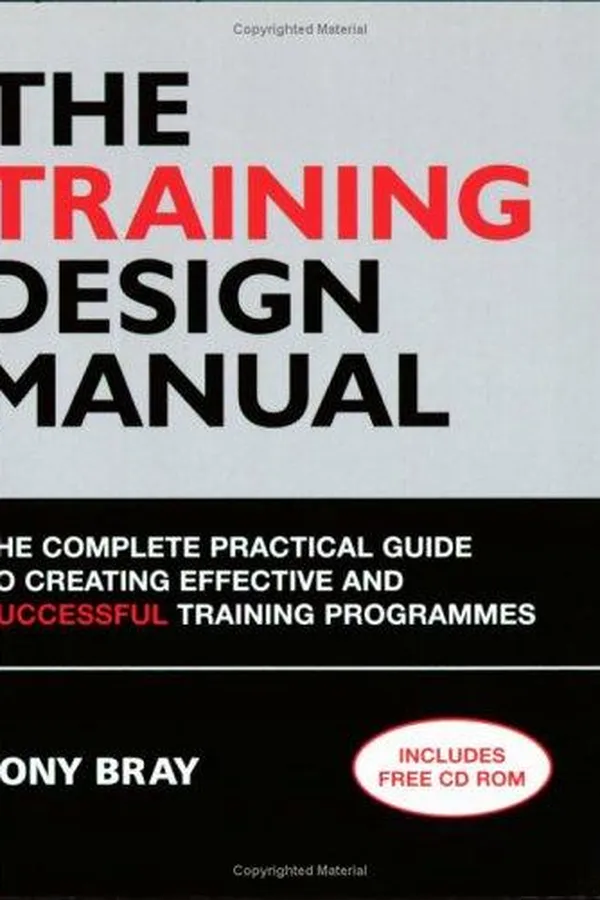 Capa de The Training Design Manual