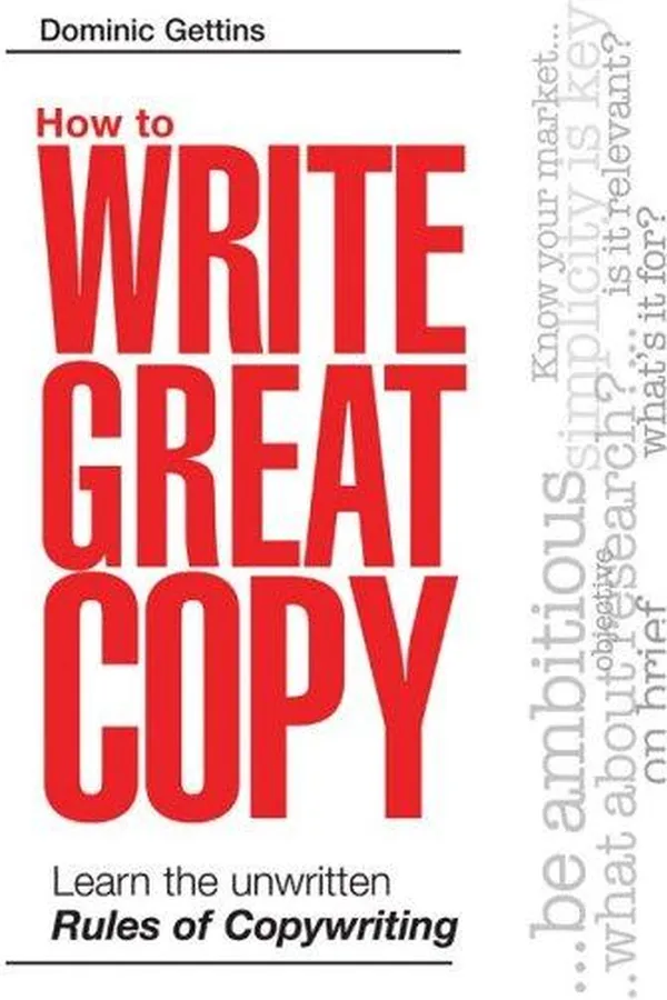 Capa de How to write great copy
