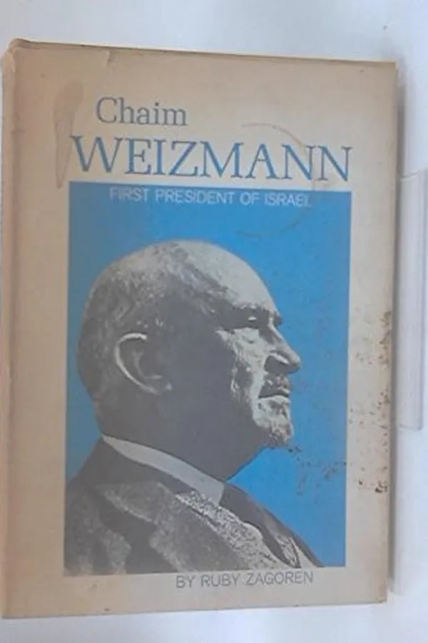 Capa de Chaim Weizmann, first president of Israel