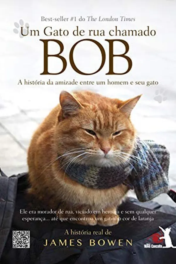 Capa de Um Gato de Rua Chamado Bob