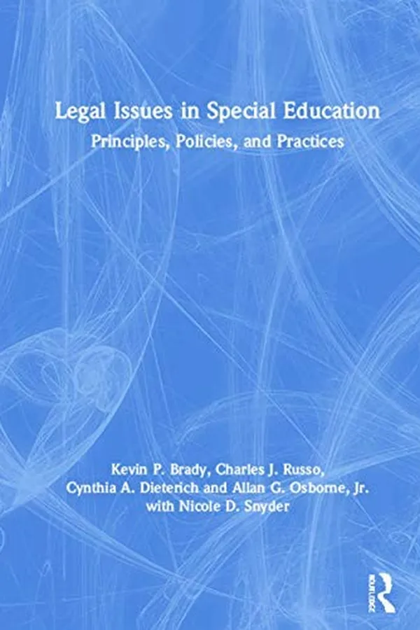 Capa de Legal Issues in Special Education