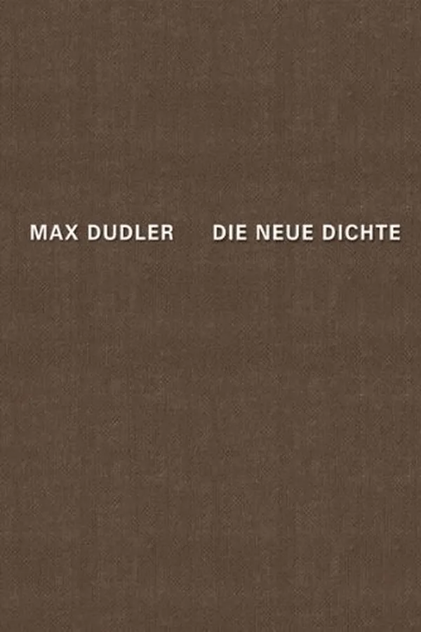 Capa de Max Dudler