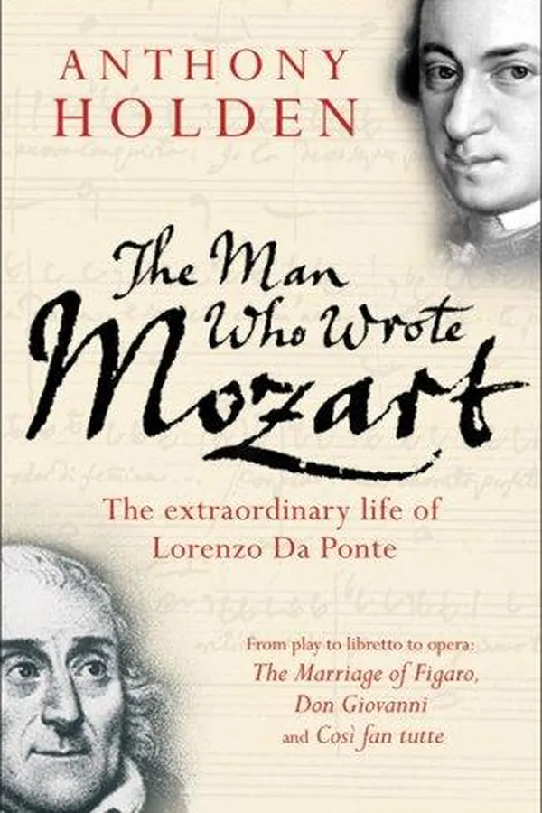 Capa de The Man Who Wrote Mozart