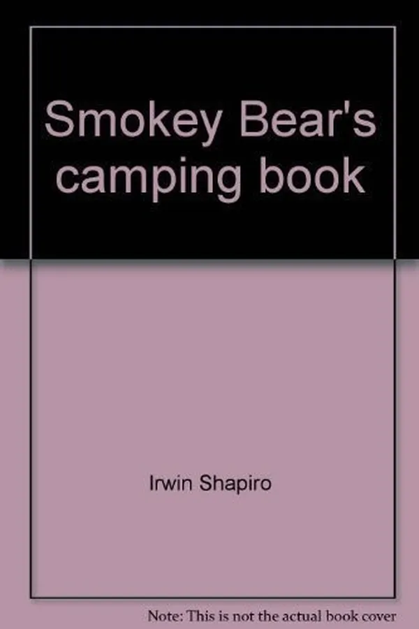Capa de Smokey Bear's camping book