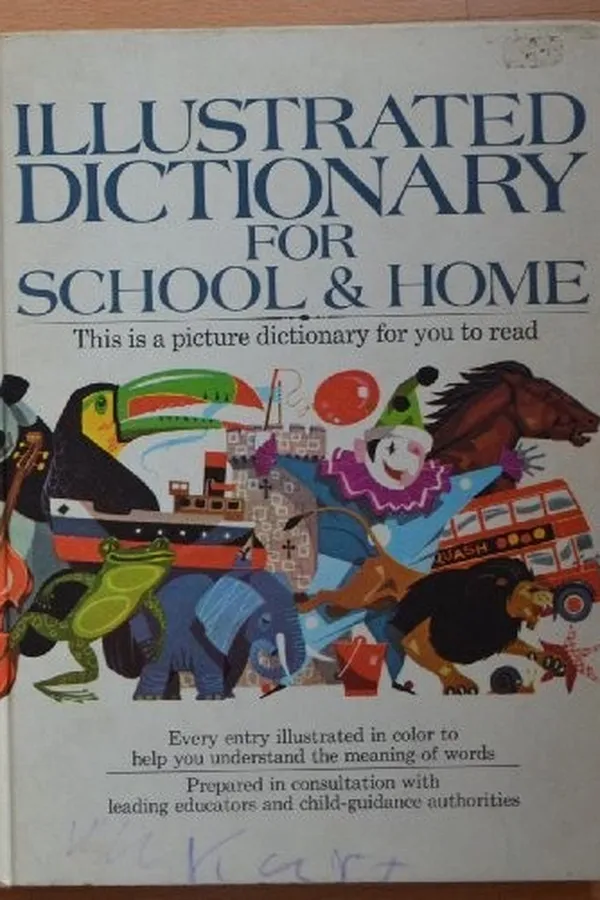 Capa de Illustrated dictionary for school & home