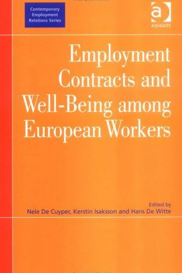 Capa de Employment contracts and well-being among European workers