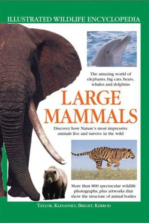 Capa de The Illustrated Wildlife Encyclopedia of Big Mammals