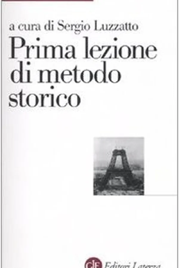 Capa de Prima lezione di metodo storico
